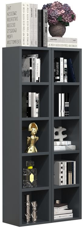 Produktbild: Holz CD DVD Stand Aufbewahrung Deko Regal Megosa S