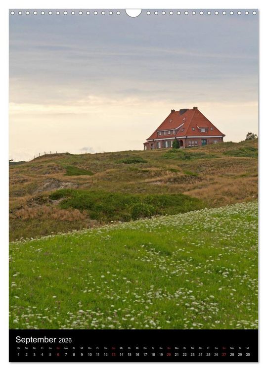 Produktbild: Spiekeroog (Wandkalender 2026 DIN A3 hoch), CALVENDO Monatskalender