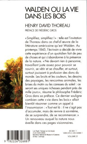 Produktbild: Walden ou La vie dans les bois