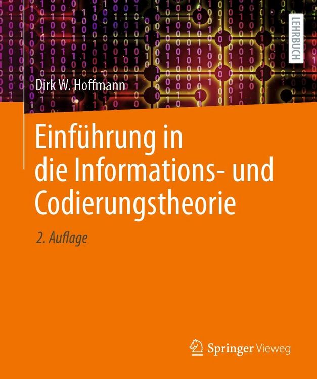 Produktbild: Einf&uuml;hrung in die Informations- und Codierungstheorie