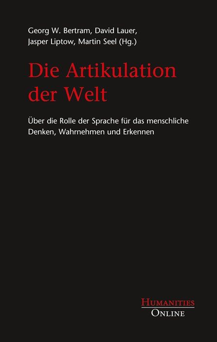 Produktbild: Die Artikulation der Welt