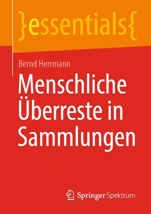 Produktbild: Menschliche &Uuml;berreste in Sammlungen