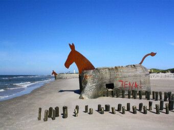 Produktbild: CALVENDO Puzzle Am Strand von Bl&aring;vand (Blavand) | 1000 Teile Lege-Gr&ouml;&szlig;e 64x48cm Foto-Puzzle f&uuml;r gl&uuml;ckliche Stunden