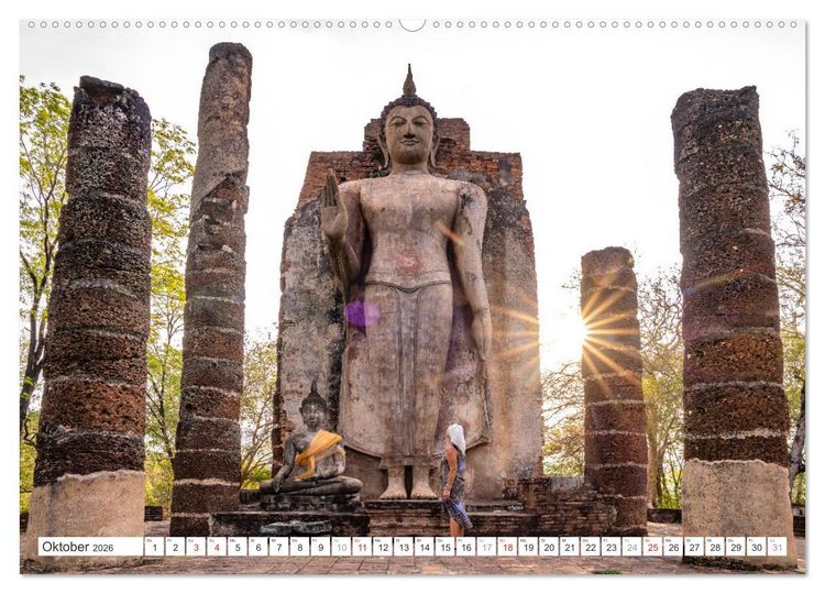 Produktbild: Siddhartha Gautama - Buddha (Wandkalender 2026 DIN A2 quer), CALVENDO Monatskalender
