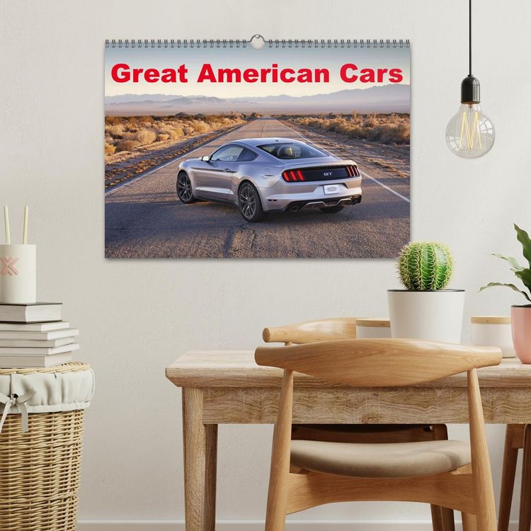 Produktbild: Great American cars (Wall Calendar 2026 DIN A3 landscape), CALVENDO 12 Month Wall Calendar