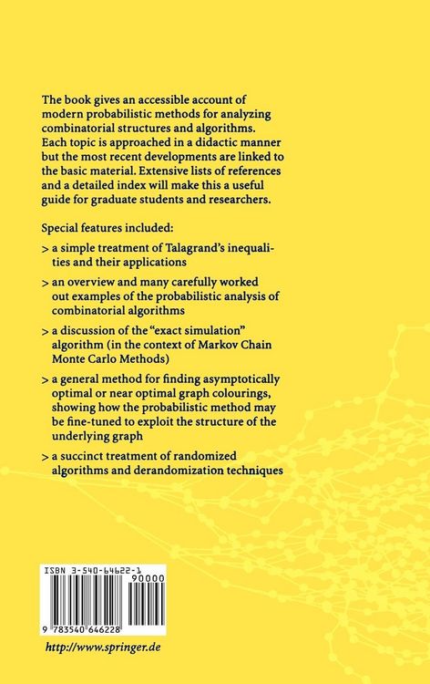 Produktbild: Probabilistic Methods for Algorithmic Discrete Mathematics
