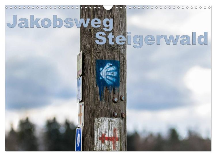 Produktbild: Jakobsweg Steigerwald (Wandkalender 2026 DIN A3 quer), CALVENDO Monatskalender