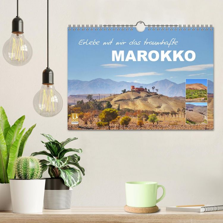 Produktbild: Erlebe mit mir das traumhafte Marokko (Wandkalender 2026 DIN A4 quer), CALVENDO Monatskalender