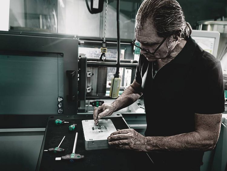 Produktbild: Wera Series 400 454/7 HF - Schl&uuml;sselset mit T-Griff