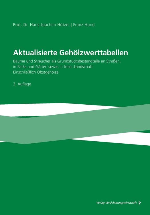 Produktbild: Aktualisierte Geh&ouml;lzwerttabellen