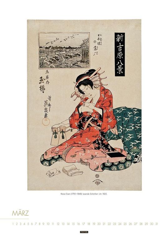 FRAUEN IM ALTEN JAPAN Kalender