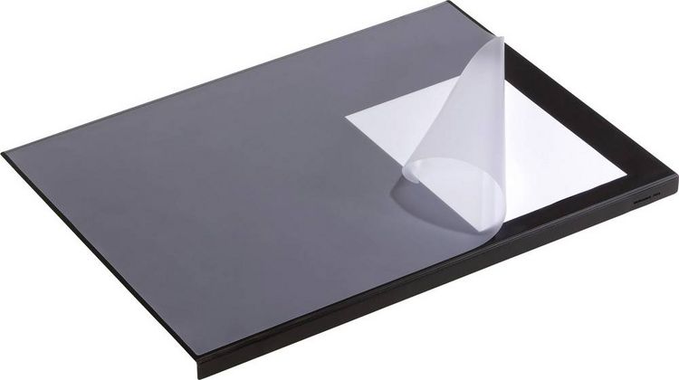 Produktbild: DURABLE Schreibunterlage mit Kantenschutz, schwarz