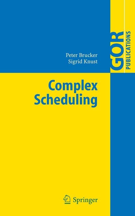 Produktbild: Complex Scheduling