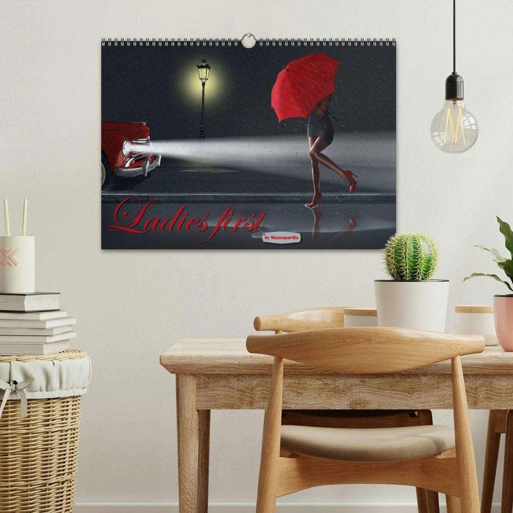 Produktbild: Ladies first by Mausopardia (Wandkalender 2026 DIN A3 quer), CALVENDO Monatskalender