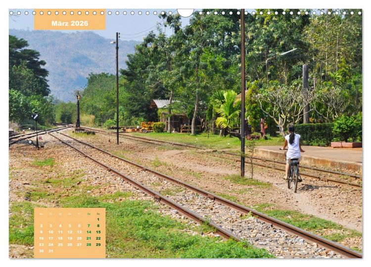 Produktbild: Erlebe mit mir Thailand der Norden (Wandkalender 2026 DIN A3 quer), CALVENDO Monatskalender