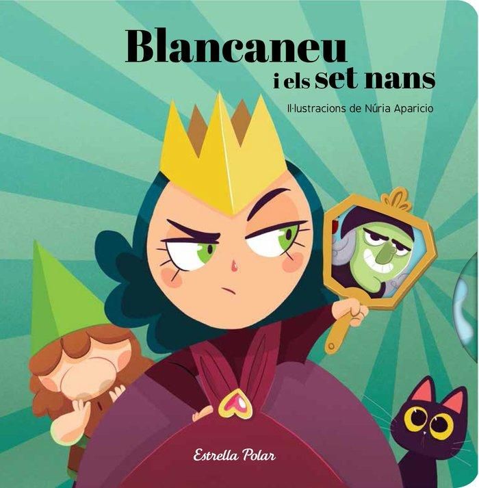 Produktbild: La Blancaneu i els set nans : Il&middot;lustracions de N&uacute;ria Aparicio