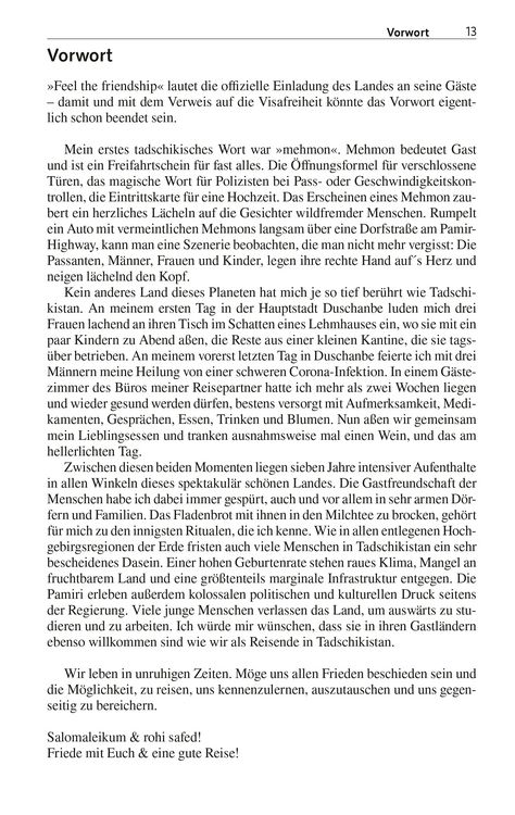 Produktbild: TRESCHER Reisef&uuml;hrer Tadschikistan