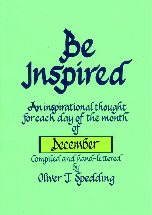 Produktbild: Be Inspired - December