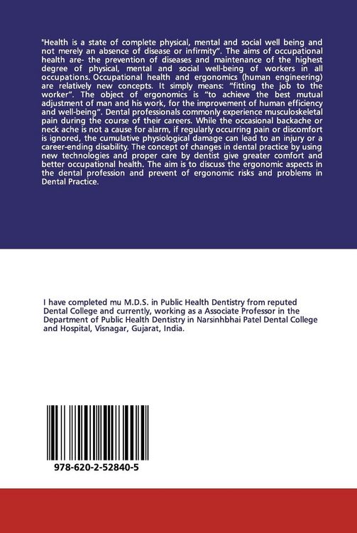 Produktbild: Ergonomics in Dental Practice