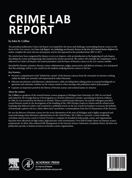 Produktbild: Crime Lab Report