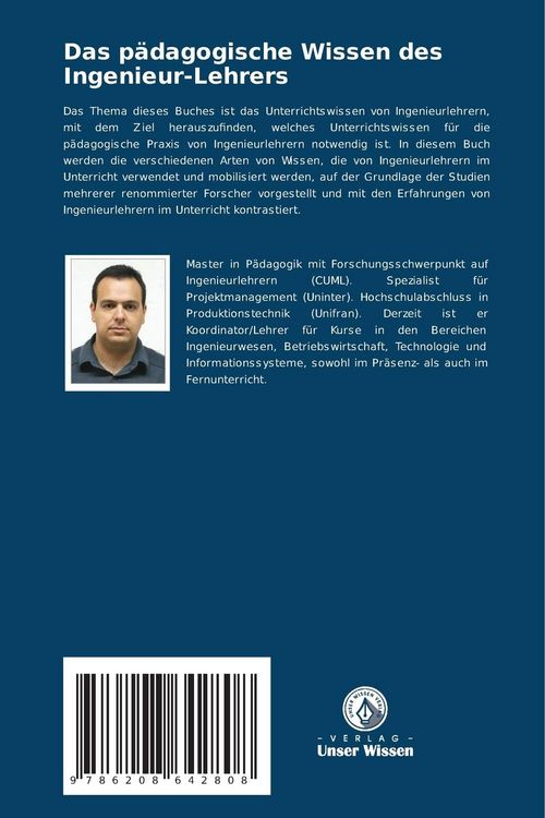Produktbild: Das p&auml;dagogische Wissen des Ingenieur-Lehrers