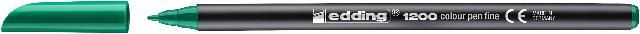 Produktbild: edding 1200 Fasermaler fein gr&uuml;n