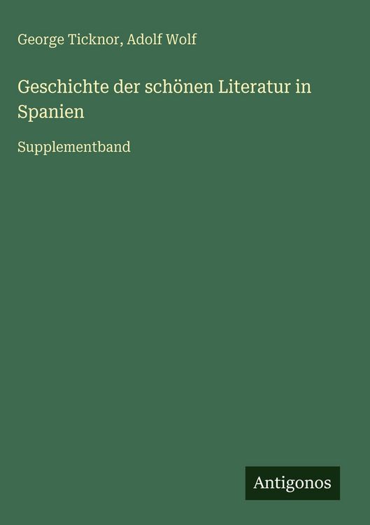 Produktbild: Geschichte der sch&ouml;nen Literatur in Spanien