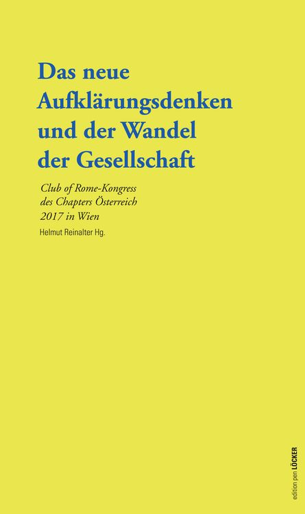 Produktbild: Das neue Aufkl&auml;rungsdenken und der Wandel der Gesellschaft