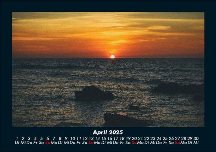 Produktbild: Sonnenunterg&auml;nge 2025 Fotokalender DIN A5