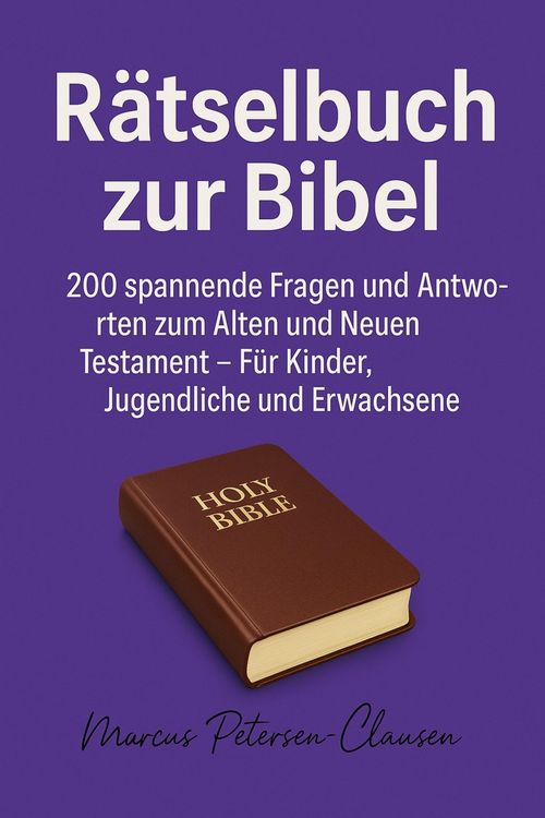 Produktbild: R&auml;tselbuch zur Bibel