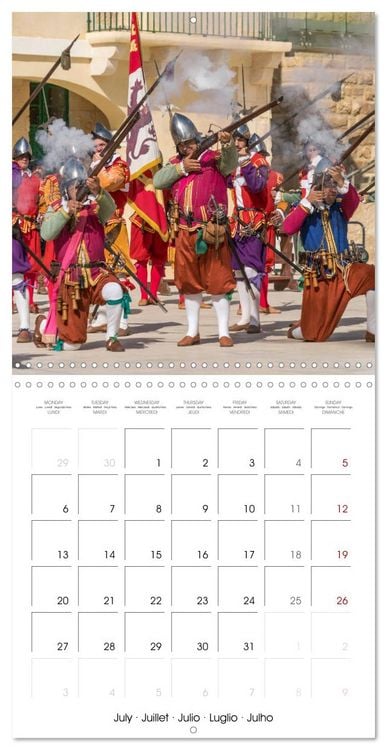 Produktbild: Malta - Gozo and Comino (Wall Calendar 2026 12 &times; 12 Inch) CALVENDO 12 Month Wall Calendar