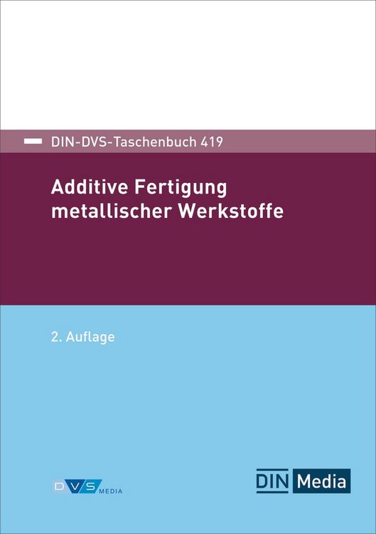 Produktbild: DIN-DVS-Taschenbuch 419