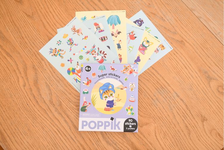Produktbild: POPPIK - Sticker Box Weltreise