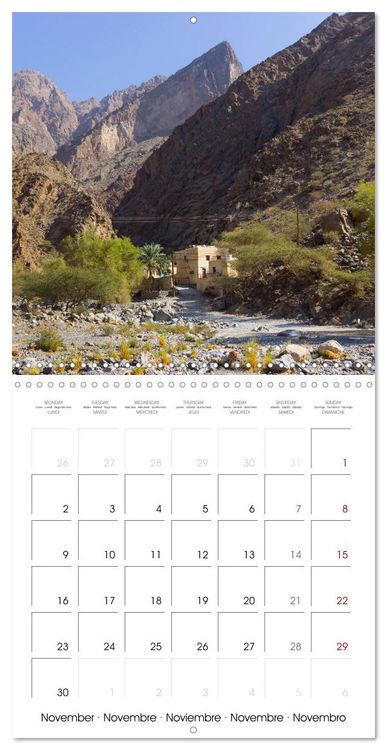Produktbild: Oman, country of deserts (Wall Calendar 2026 12 &times; 12 Inch) CALVENDO 12 Month Wall Calendar