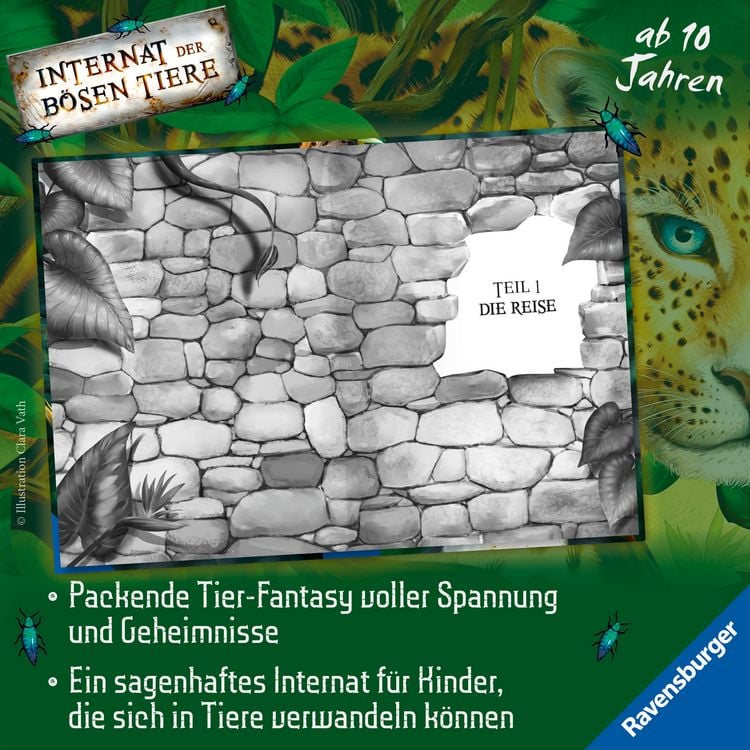 Produktbild: Internat der b&ouml;sen Tiere, Band 1 - Die Pr&uuml;fung