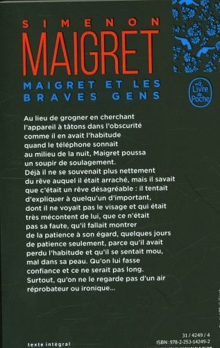 Produktbild: Maigret et les braves gens