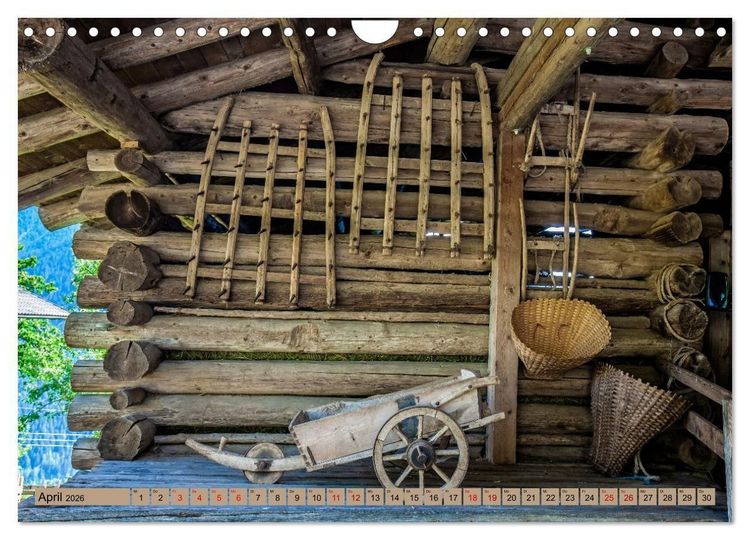 Produktbild: Das Element Holz - Ein Sinnbild (Wandkalender 2026 DIN A4 quer), CALVENDO Monatskalender