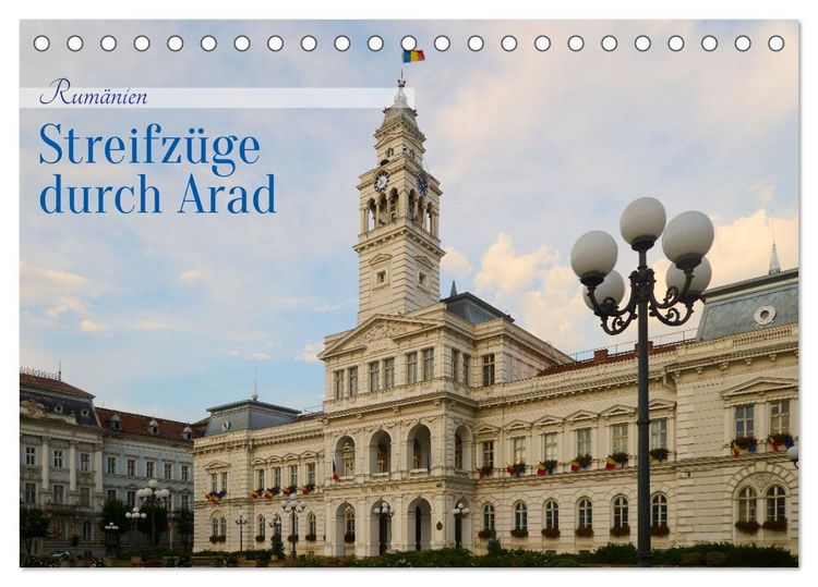 Produktbild: Streifz&uuml;ge durch Arad (Tischkalender 2026 DIN A5 quer), CALVENDO Monatskalender