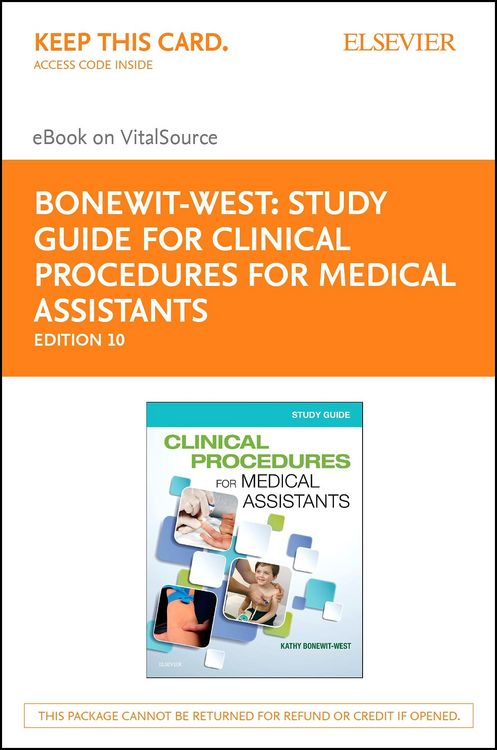 Produktbild: Study Guide for Clinical Procedures for Medical Assistants - E-Book