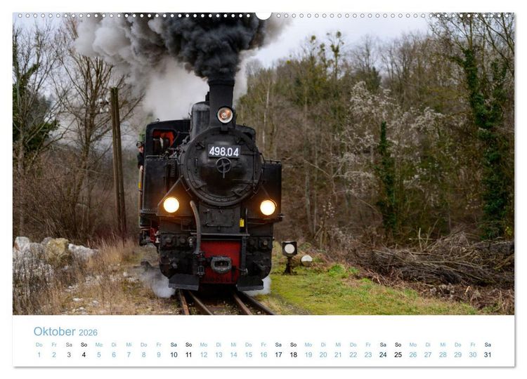 Produktbild: Steyrtalbahn (hochwertiger Premium Wandkalender 2026 DIN A2 quer), Kunstdruck in Hochglanz