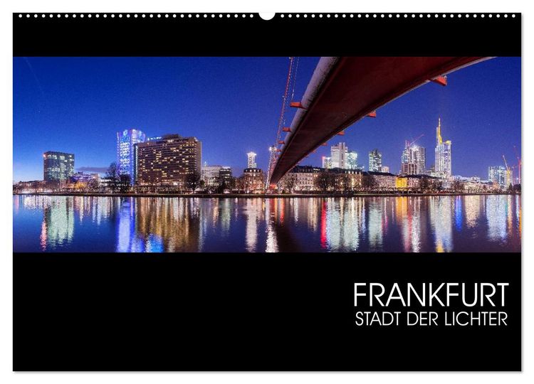 Produktbild: Frankfurt (Wandkalender 2026 DIN A2 quer), CALVENDO Monatskalender