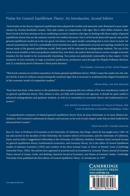 Produktbild: General Equilibrium Theory