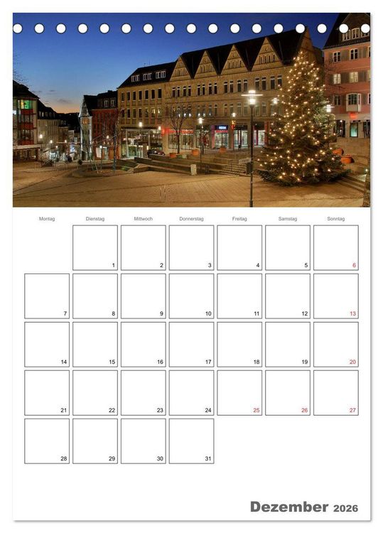 Produktbild: Das Siegerland (Tischkalender 2026 DIN A5 hoch), CALVENDO Monatskalender