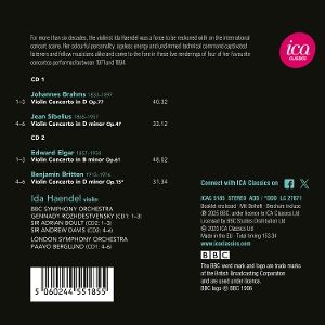 Produktbild: Ida Haendel - Violinkonzerte