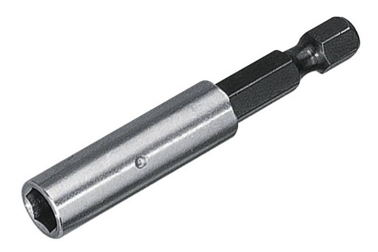 Produktbild: Wolfcraft Magnet-Bithalter 60mm 1/4\" (6.3 mm)
