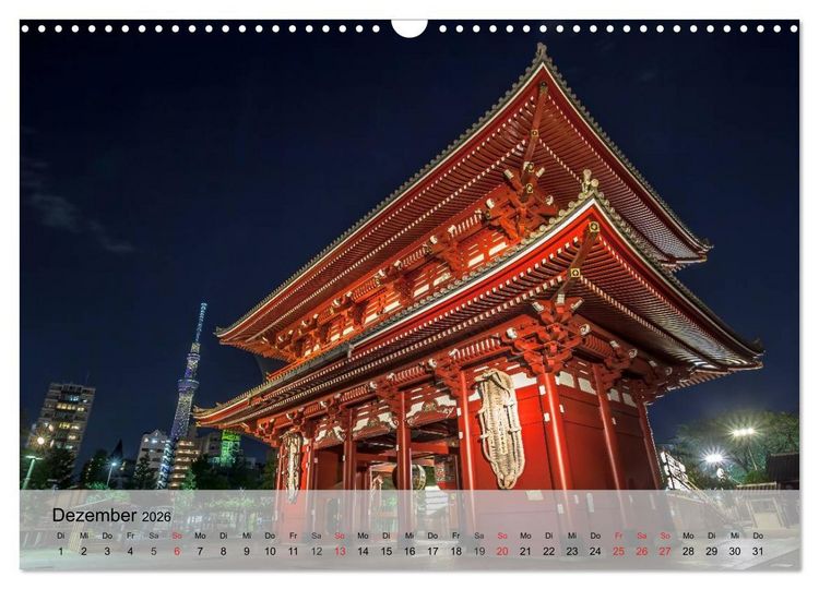 Produktbild: Japan. Zwischen Tradition und Moderne (Wandkalender 2026 DIN A3 quer), CALVENDO Monatskalender
