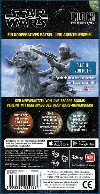 Produktbild: Unlock! - Flucht von Hoth (Einzelszenario)