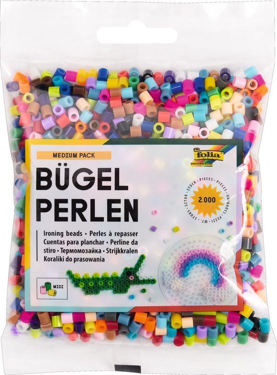 Produktbild: FOLIA&reg; B&uuml;gelperlen Medium Pack