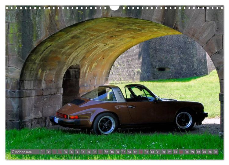 Produktbild: Porsche 911SC - zwei starke Typen (Wandkalender 2026 DIN A3 quer), CALVENDO Monatskalender