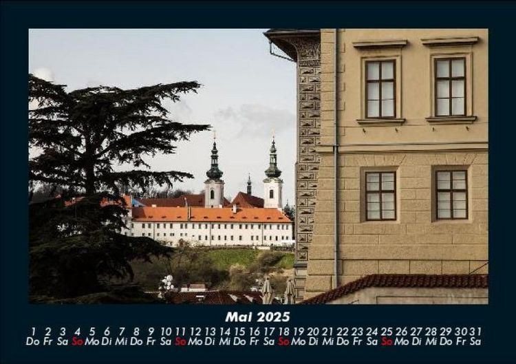 Produktbild: Prag 2025 Fotokalender DIN A5